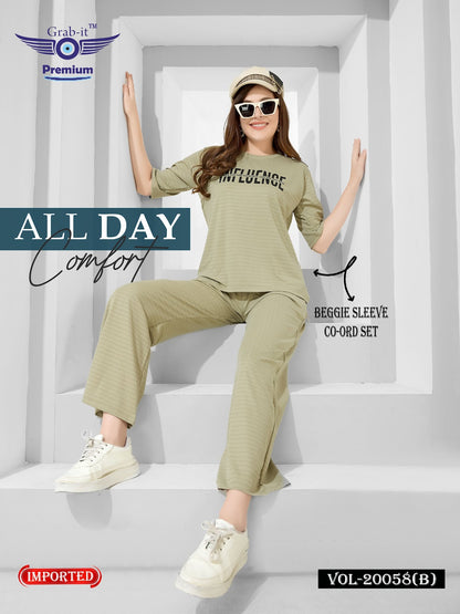 Vol 20058 B Grab It Imported Co Ord Set Supplier India