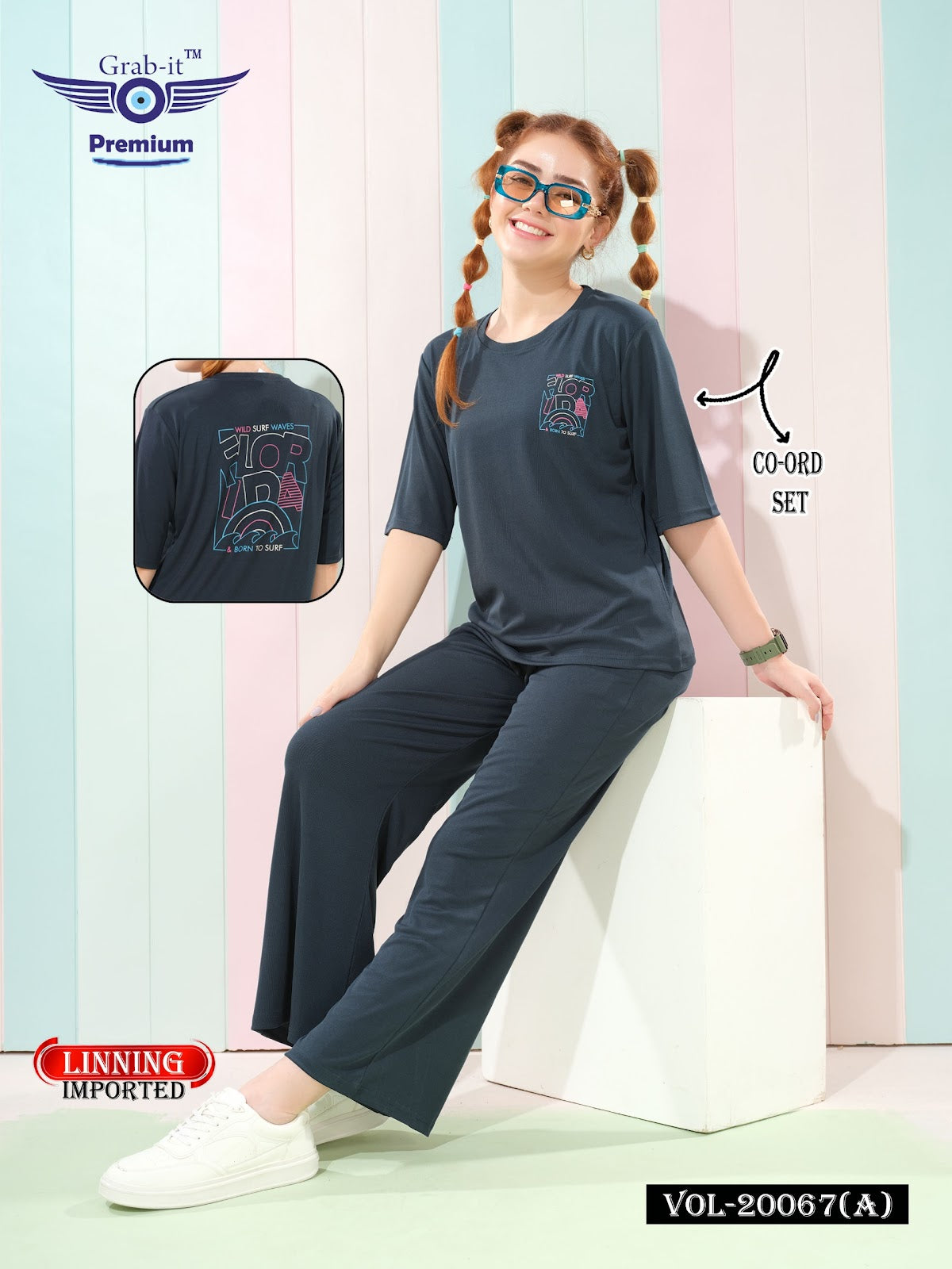 Vol 20067 A Grab It Imported Co Ord Set Manufacturer India