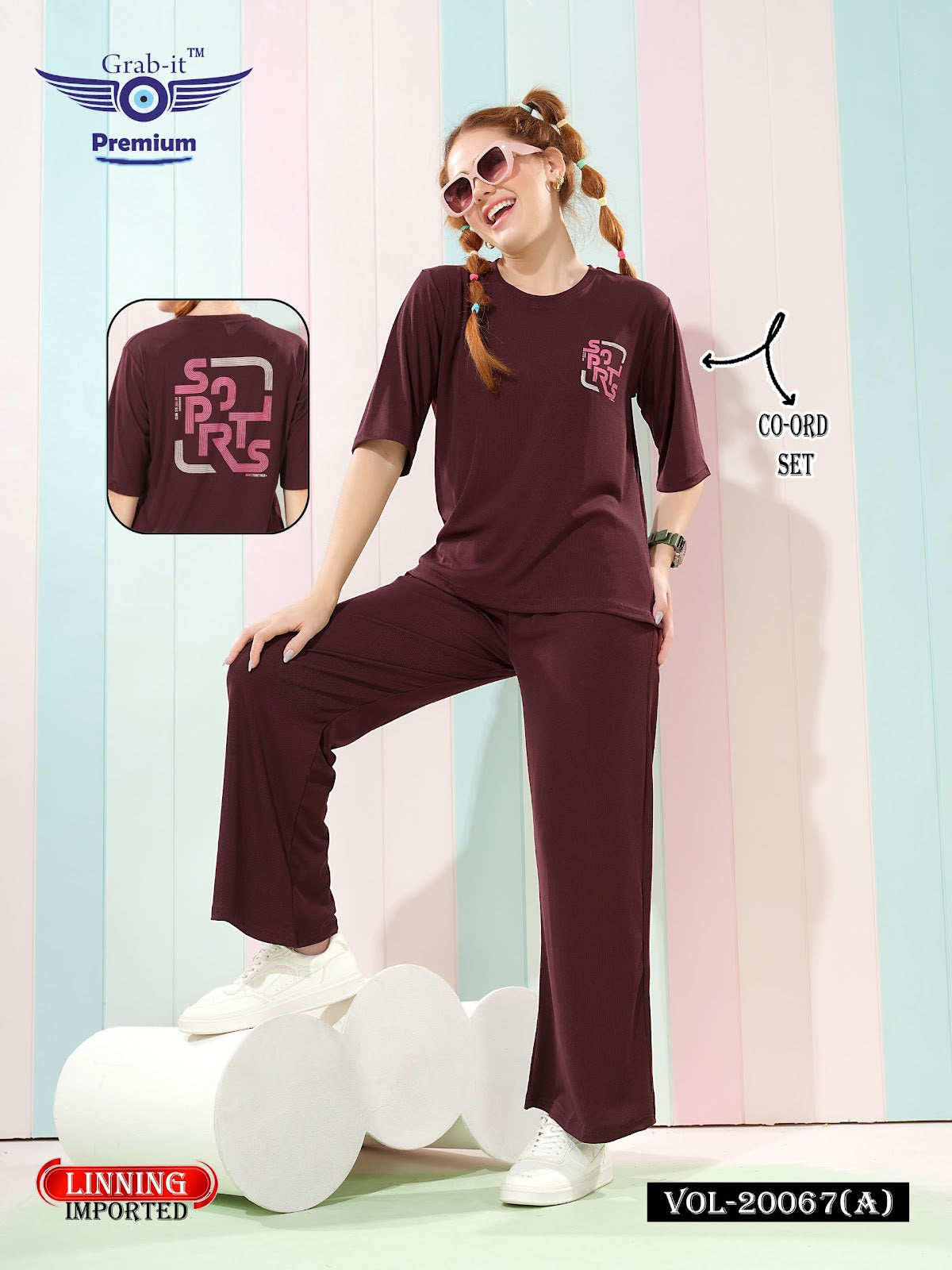 Vol 20067 A Grab It Imported Co Ord Set Manufacturer India