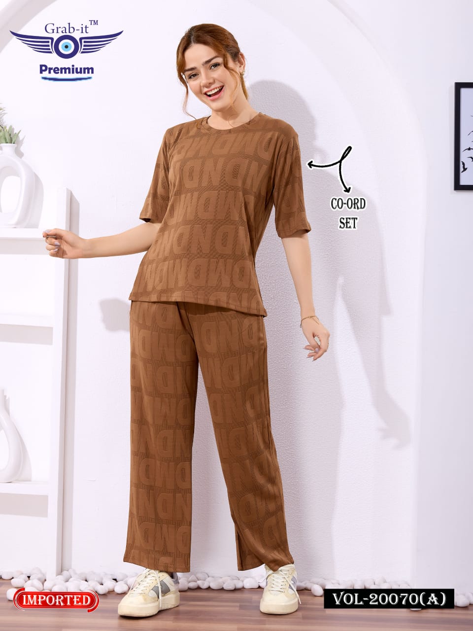 Vol 20070 A Grab It Imported Co Ord Set Wholesaler Ahmedabad