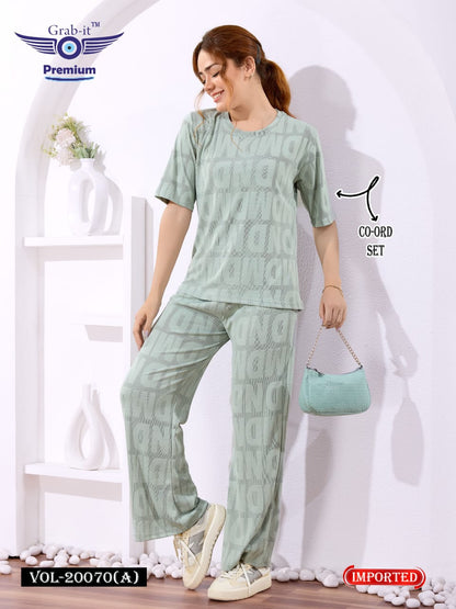 Vol 20070 A Grab It Imported Co Ord Set Wholesaler Ahmedabad