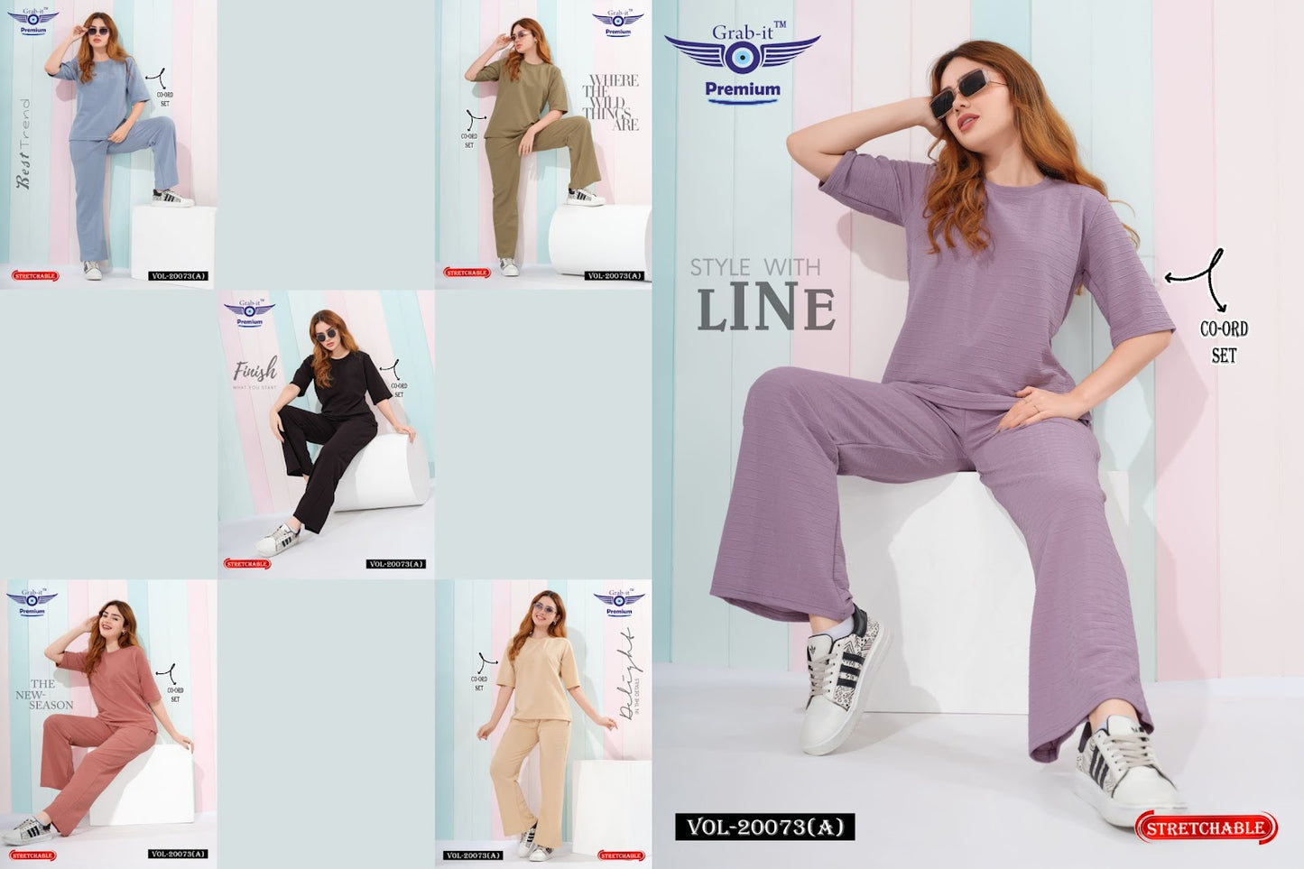 Vol 20073 A Grab It Co Ord Set Manufacturer Ahmedabad