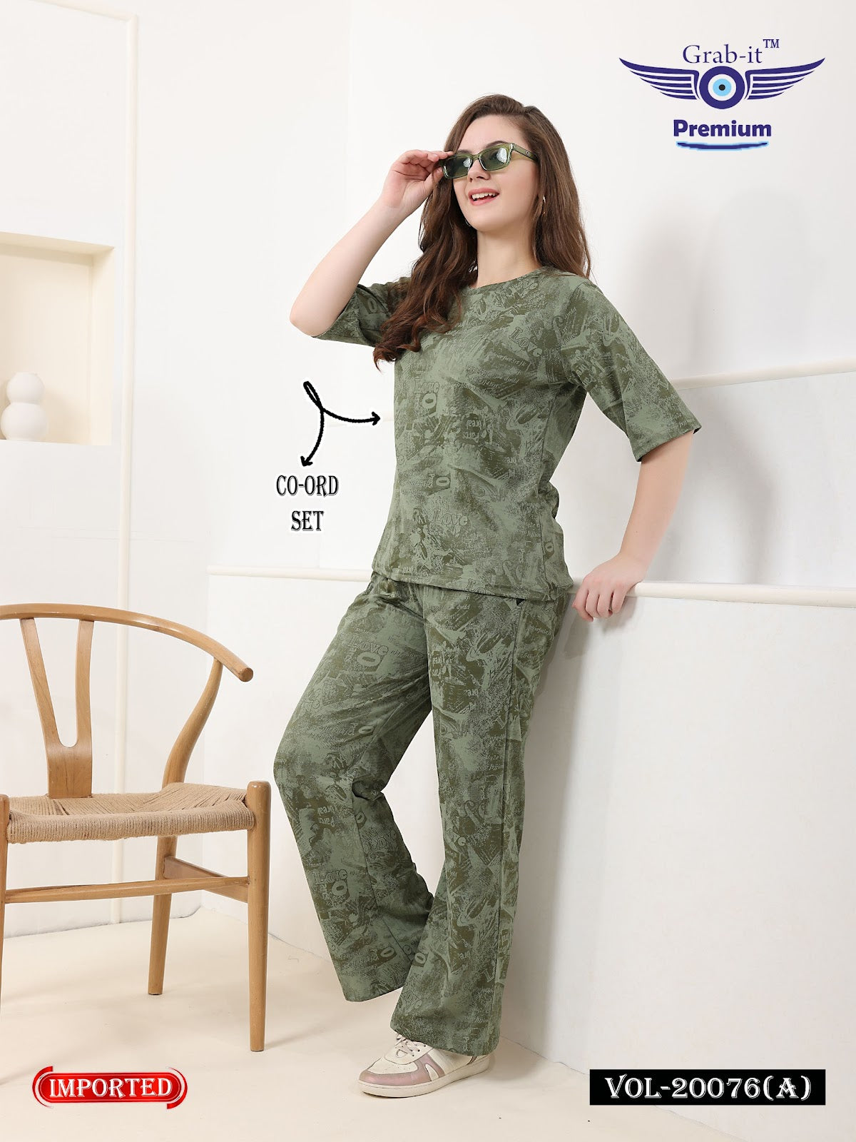 Vol 20076 A Grab It Imported Co Ord Set Wholesale Rate