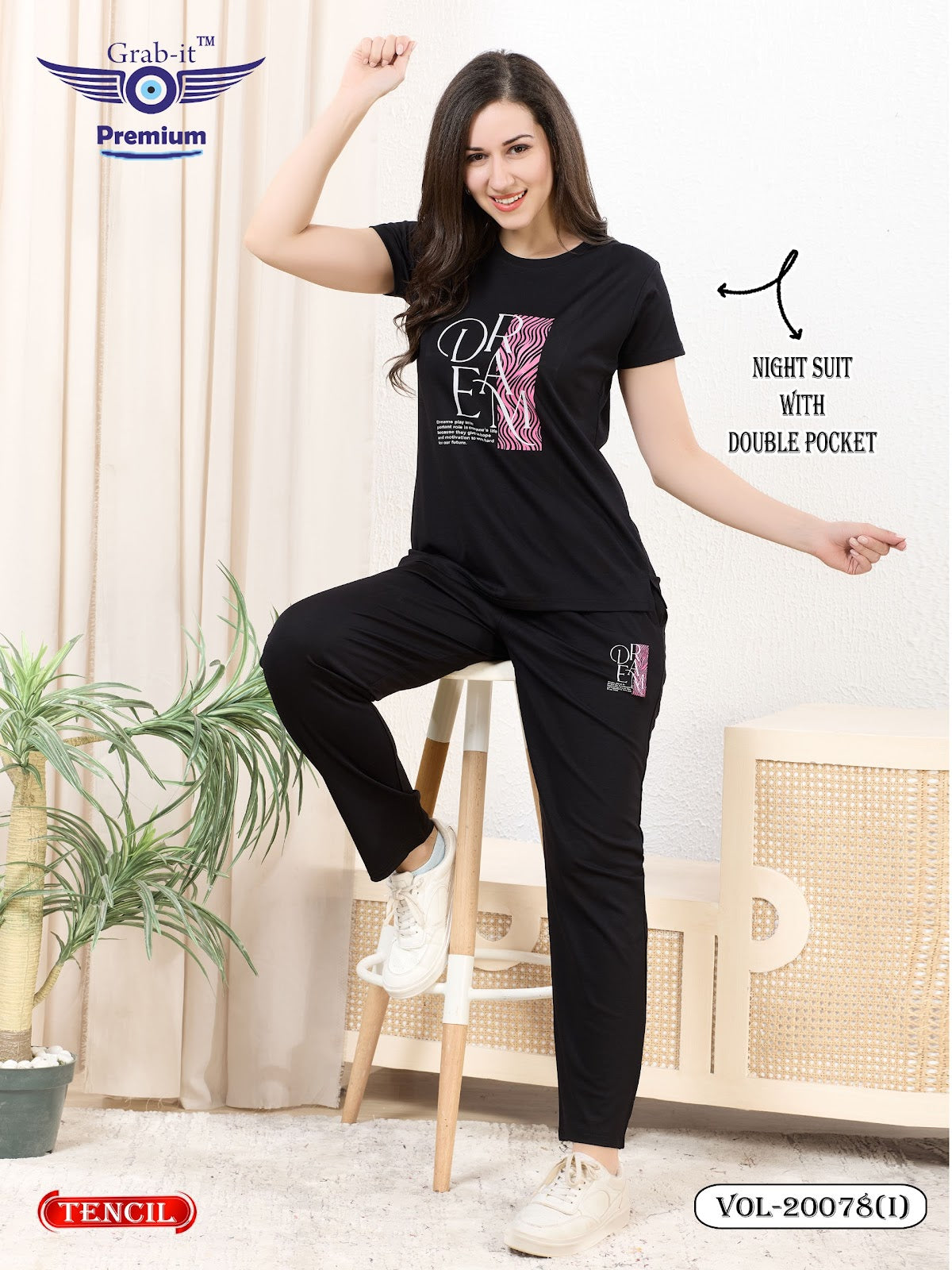 Vol 20078 I Grab It Pyjama Night Suits Supplier Gujarat