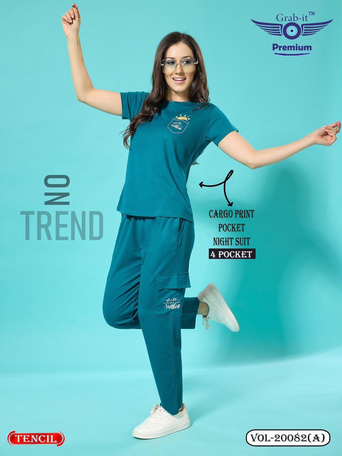 Vol 20082 A Cargo Grab It Pyjama Night Suits Wholesale