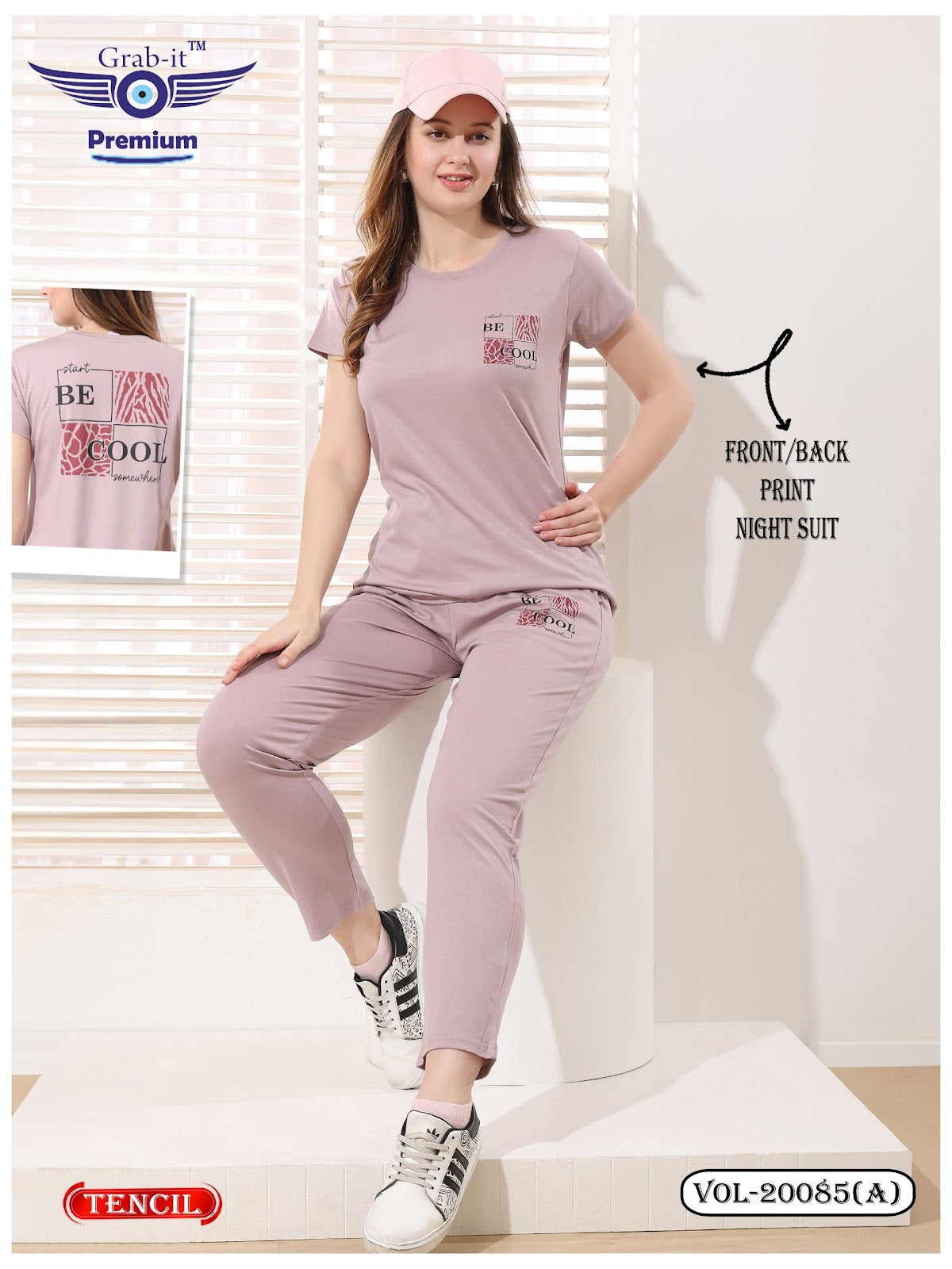 Vol 20085 A Grab It Tencil Pyjama Night Suits Exporter Ahmedabad