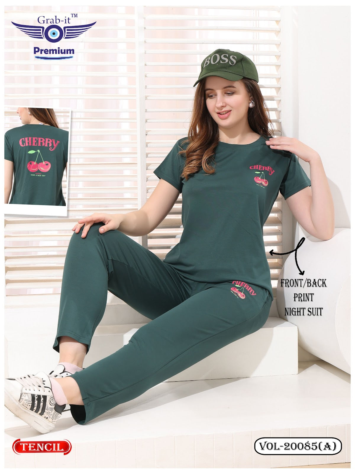 Vol 20085 A Grab It Tencil Pyjama Night Suits Exporter Ahmedabad