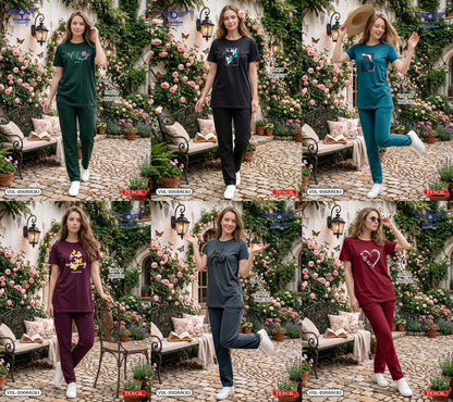Vol 20088 B Grab It Tencil Kurta Night Suits Exporter