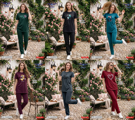 Vol 20088 B Grab It Tencil Kurta Night Suits Exporter