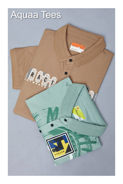 Vol 200 Aquaa Tees Tencil Lycra Mens Tshirts Exporter India