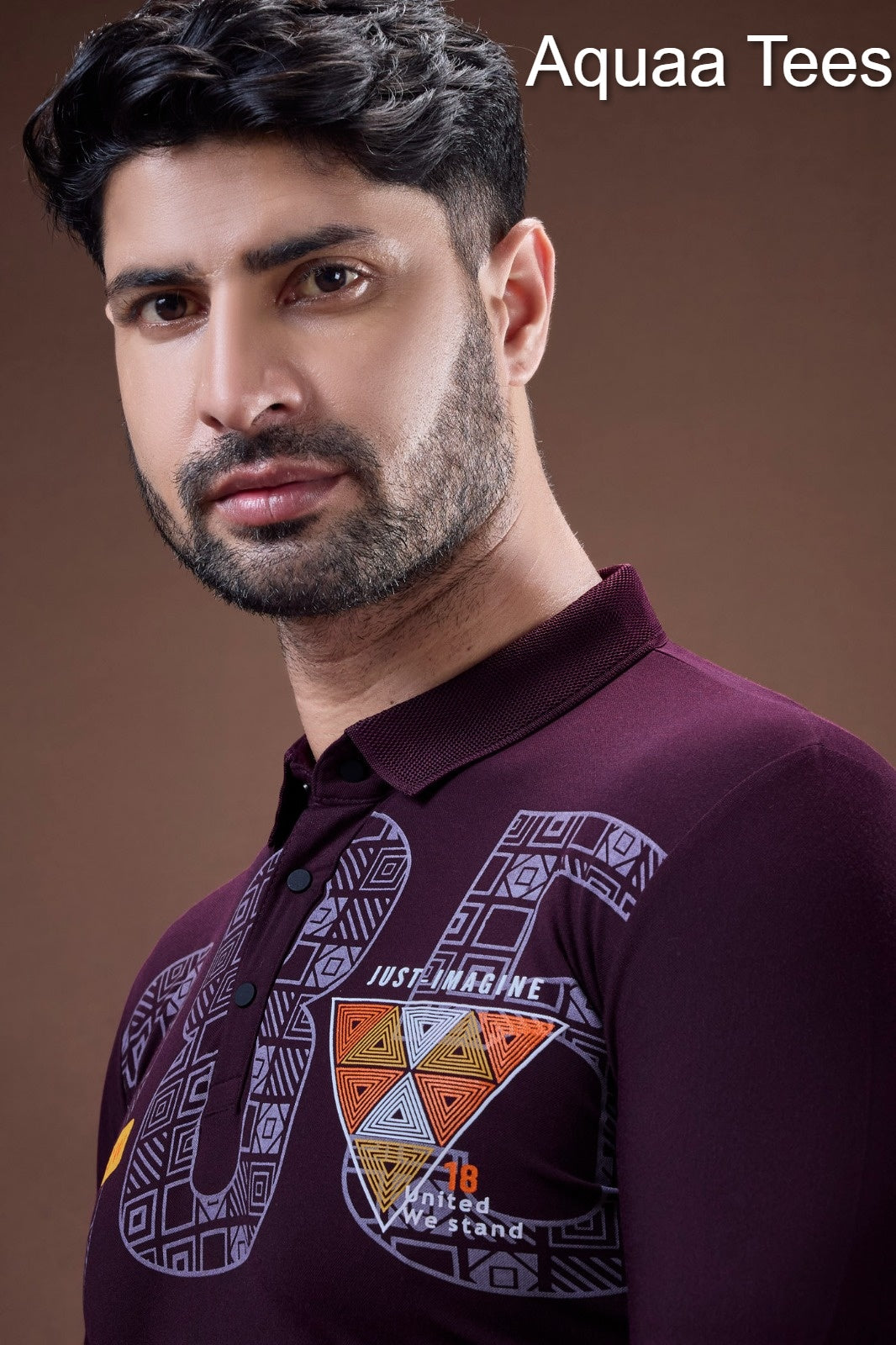 Vol 200 Aquaa Tees Tencil Lycra Mens Tshirts Exporter India