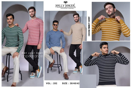 Vol 202 Jolly Joker Knit Mens Tshirts Manufacturer Ahmedabad