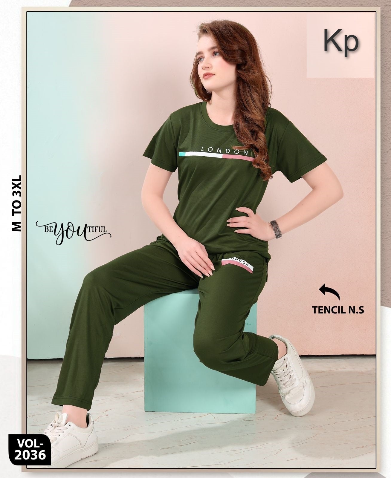 Vol 2036 Kp Tencil Pyjama Night Suits Wholesale Price