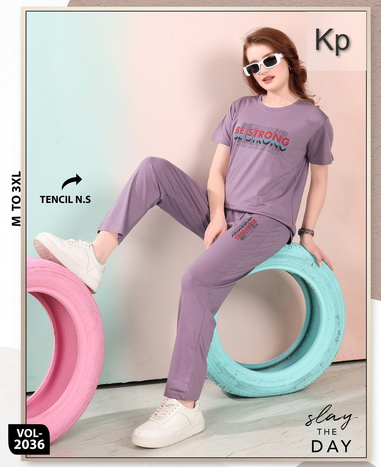 Vol 2036 Kp Tencil Pyjama Night Suits Wholesale Price