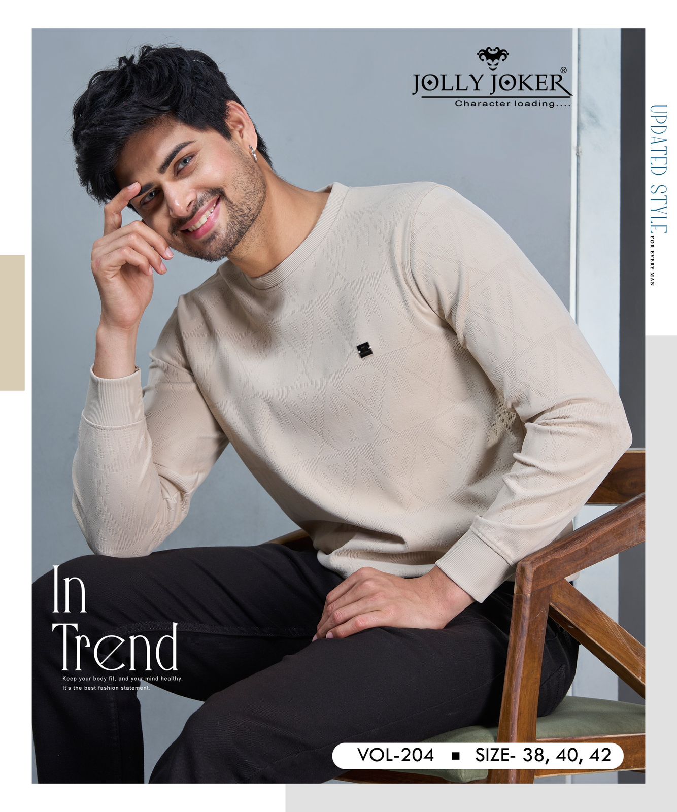 Vol 204 Jolly Joker Imported Mens Tshirts Supplier Ahmedabad