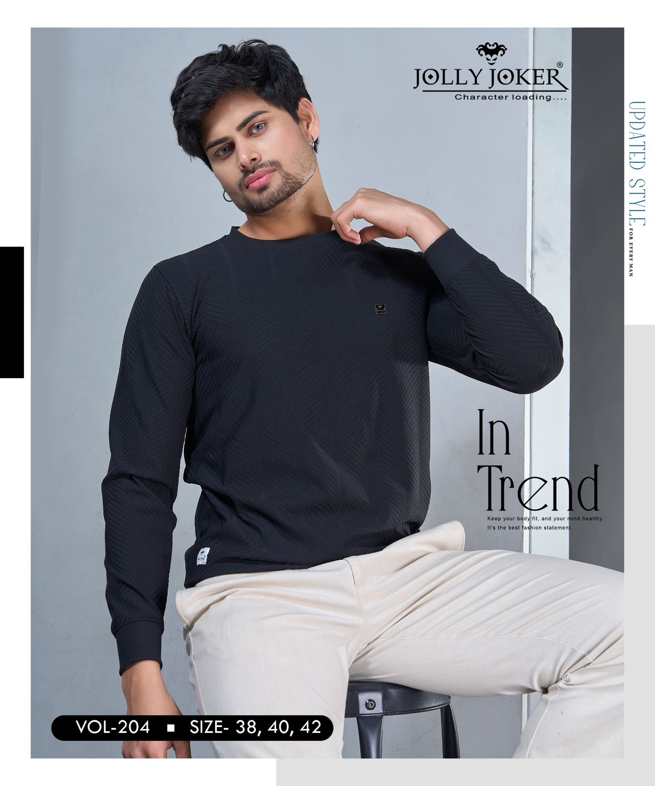 Vol 204 Jolly Joker Imported Mens Tshirts Supplier Ahmedabad