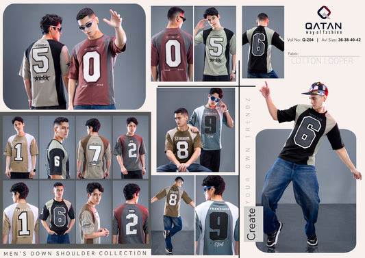 Vol 204 Qatan Cotton Looper Mens Tshirts Manufacturer Ahmedabad