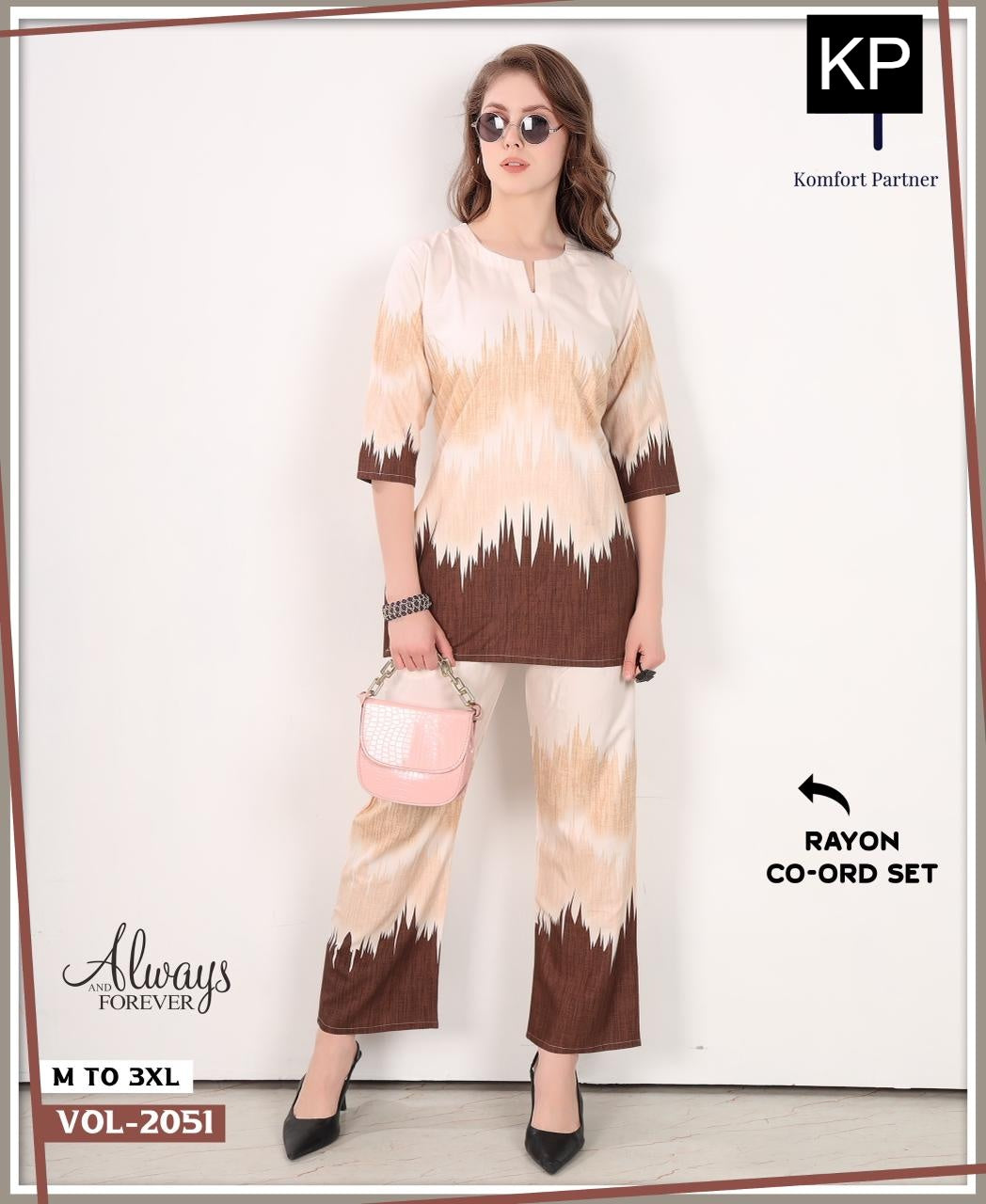 Vol 2051 Kp Rayon Co Ord Set Wholesale Price