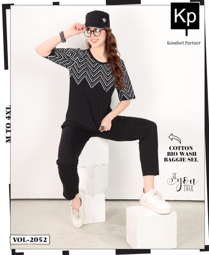 Vol 2052 Kp Cotton Pyjama Night Suits Wholesale Price