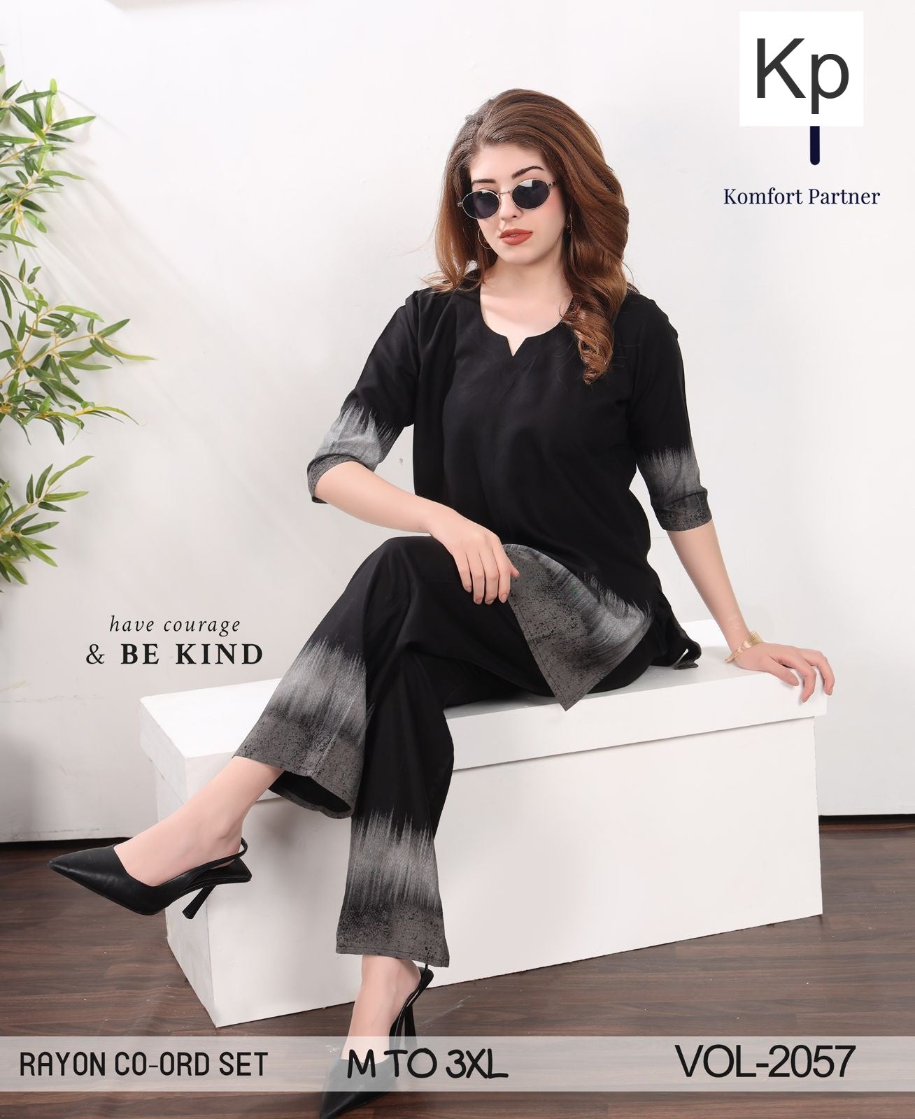 Vol 2057 Kp Rayon Co Ord Set Wholesale Rate