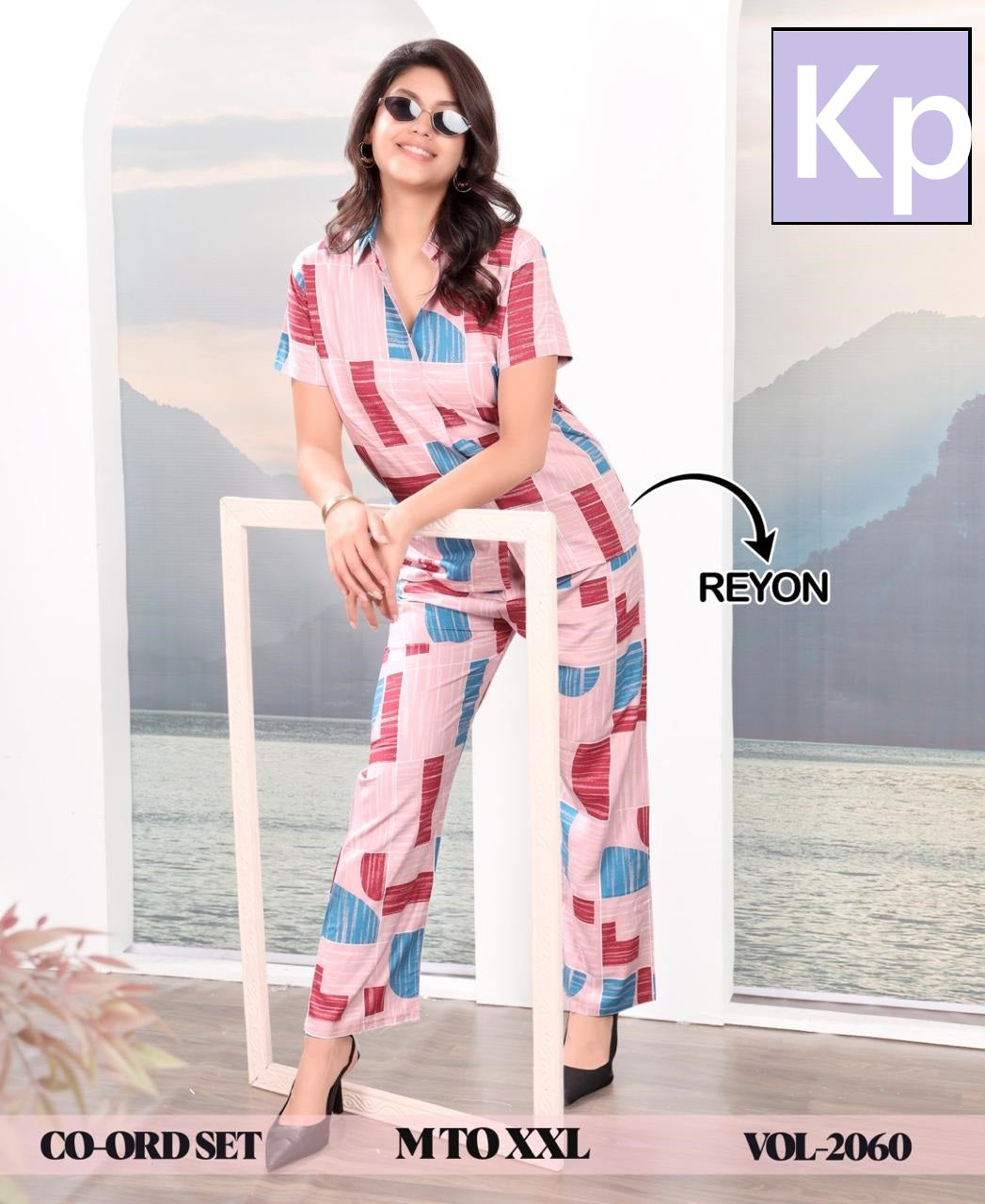 Vol 2060 Kp Rayon Co Ord Set Manufacturer
