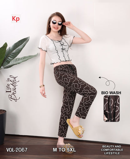 Vol 2067 Kp Biowash Women Night Lower Wholesale Rate