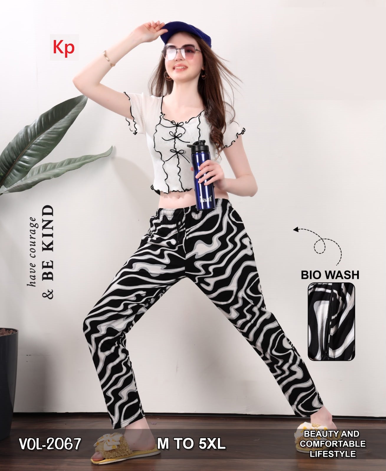 Vol 2067 Kp Biowash Women Night Lower Wholesale Rate