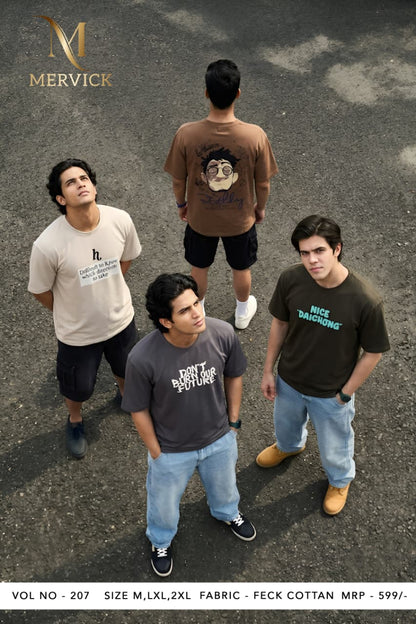 Vol 207 Mervick Cotton Mens Tshirts Manufacturer