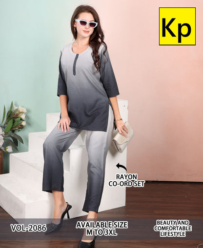 Vol 2086 Kp Rayon Co Ord Set Wholesale Price