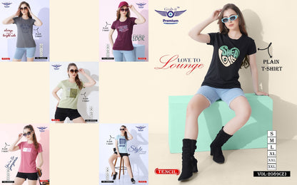 Vol 2089 Z Grab It Tencil Women Tshirt Supplier Ahmedabad