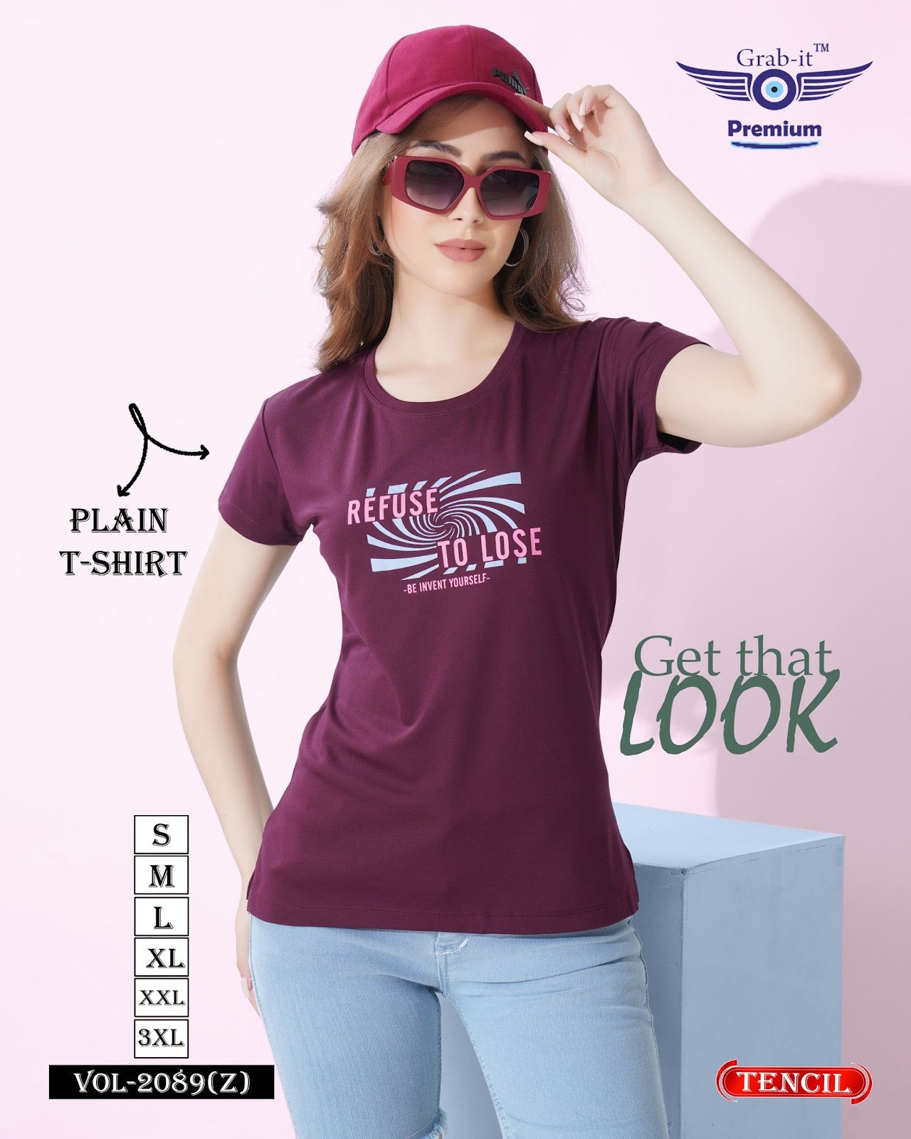 Vol 2089 Z Grab It Tencil Women Tshirt Supplier Ahmedabad