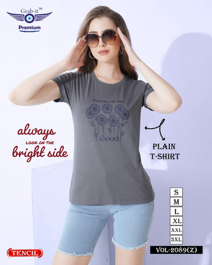 Vol 2089 Z Grab It Tencil Women Tshirt Supplier Ahmedabad