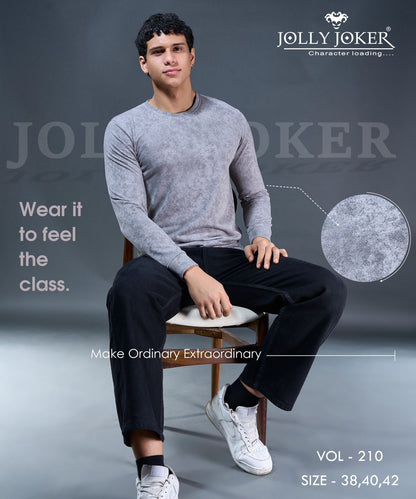 Vol 210 Jolly Joker Looper Mens Tshirts Supplier India