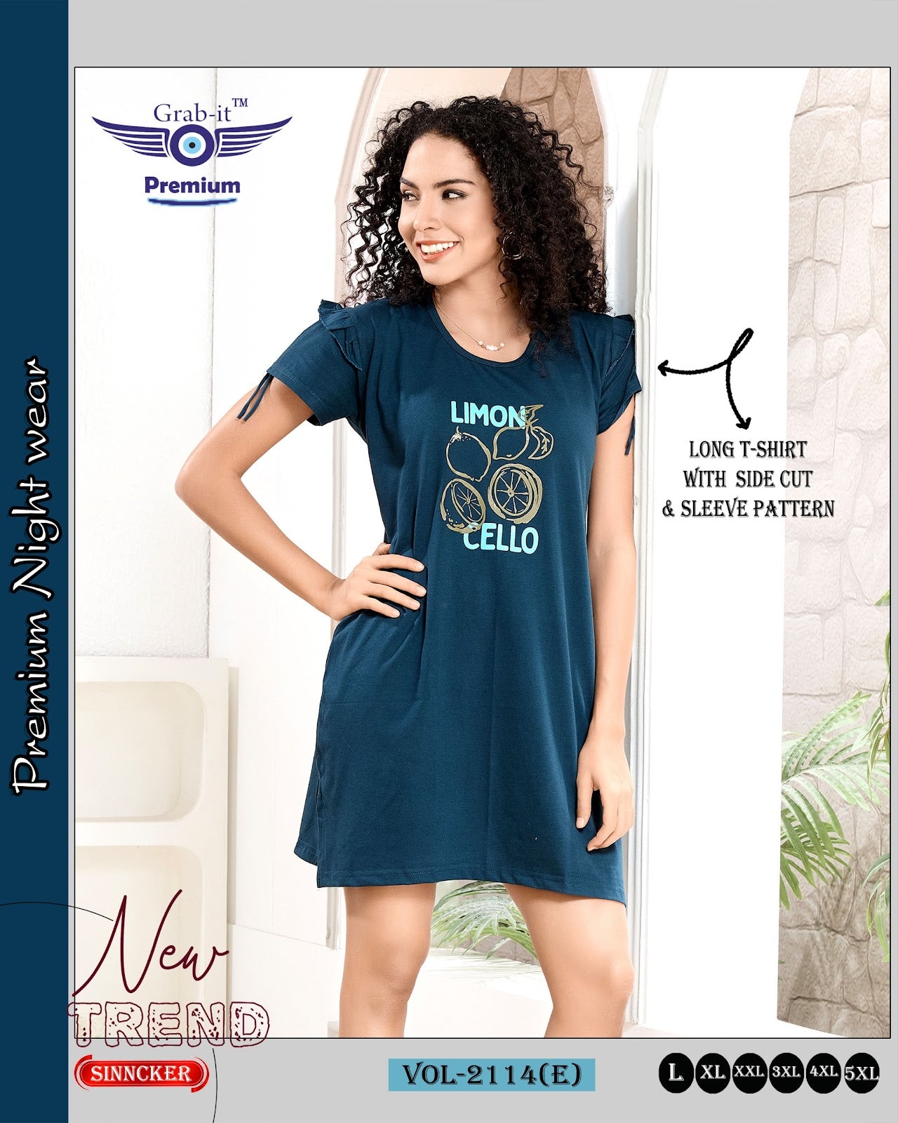 Vol 2114 E Grab It Sinker Women Long Tshirt Wholesaler Gujarat