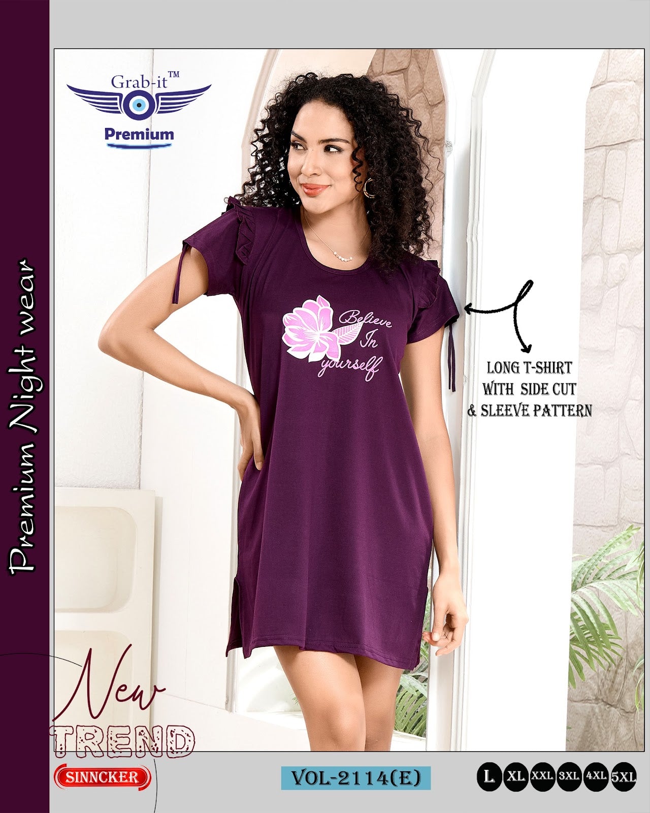 Vol 2114 E Grab It Sinker Women Long Tshirt Wholesaler Gujarat