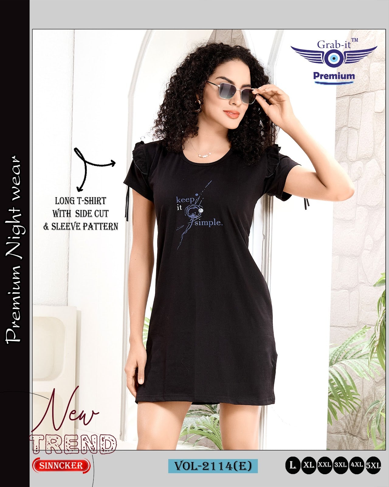 Vol 2114 E Grab It Sinker Women Long Tshirt Wholesaler Gujarat