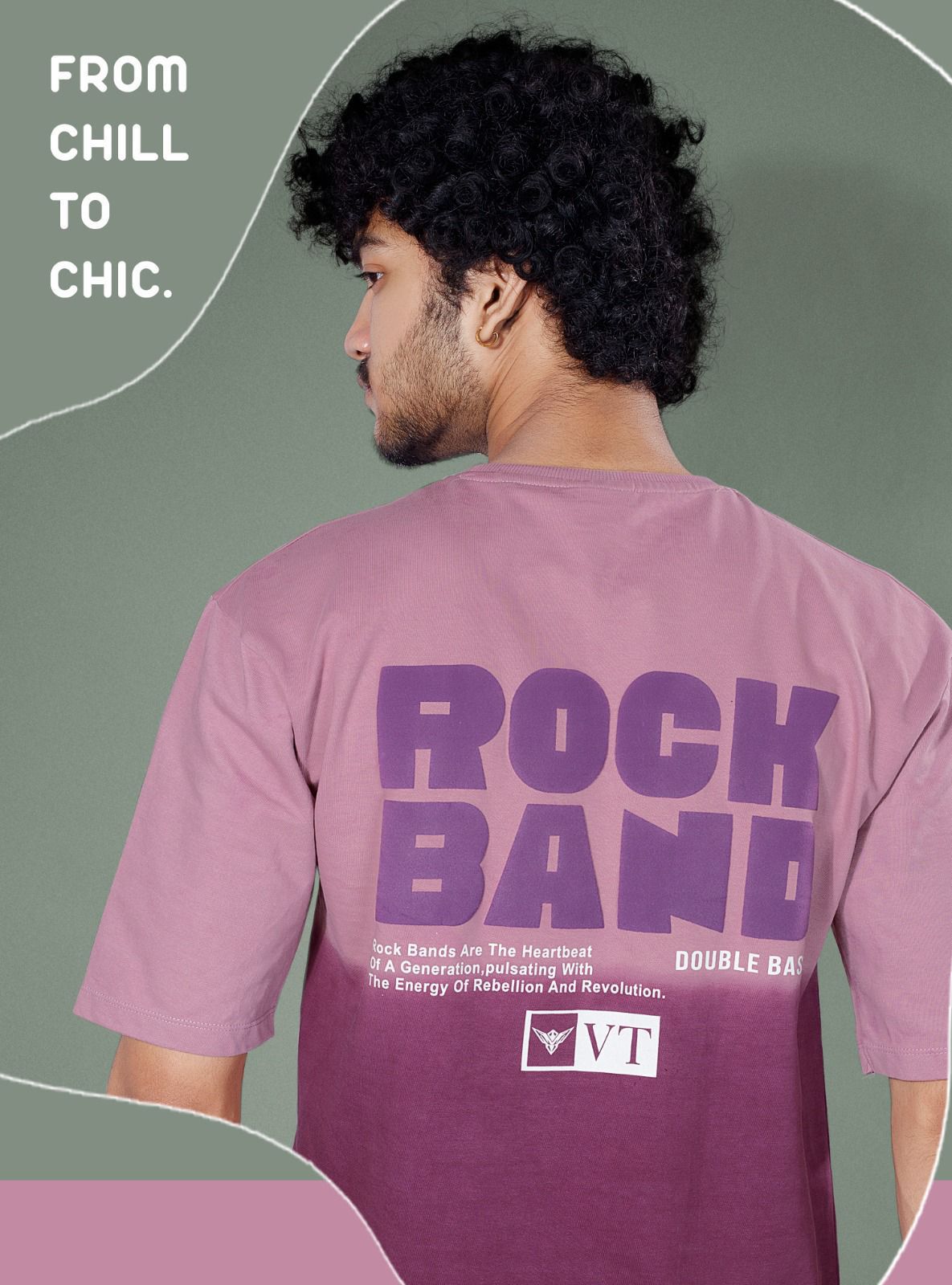 Vol 2119 Vee Track Cotton Looper Mens Tshirts Supplier Gujarat