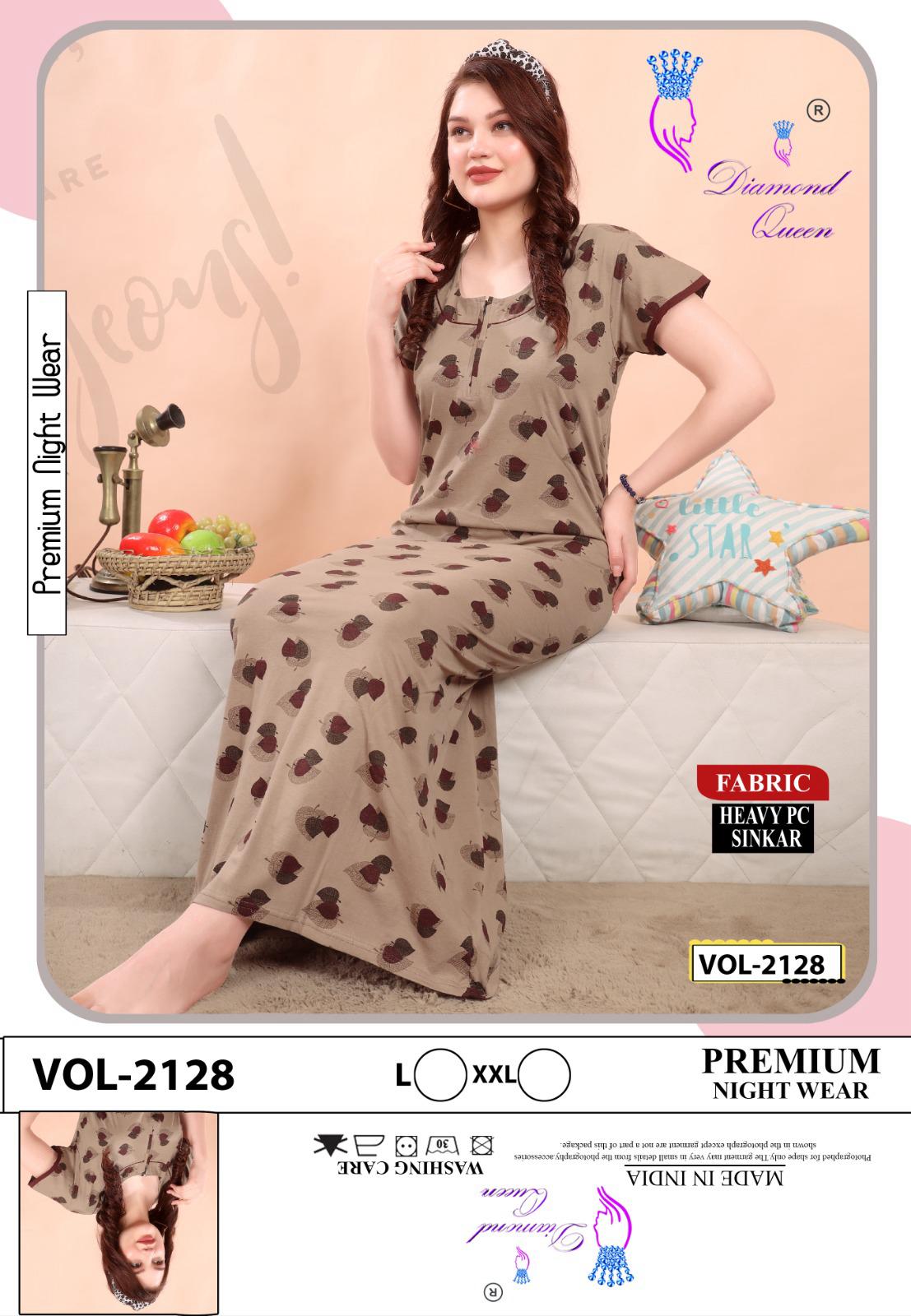 Vol 2128 Diamond Queen Sinker Night Gowns Supplier