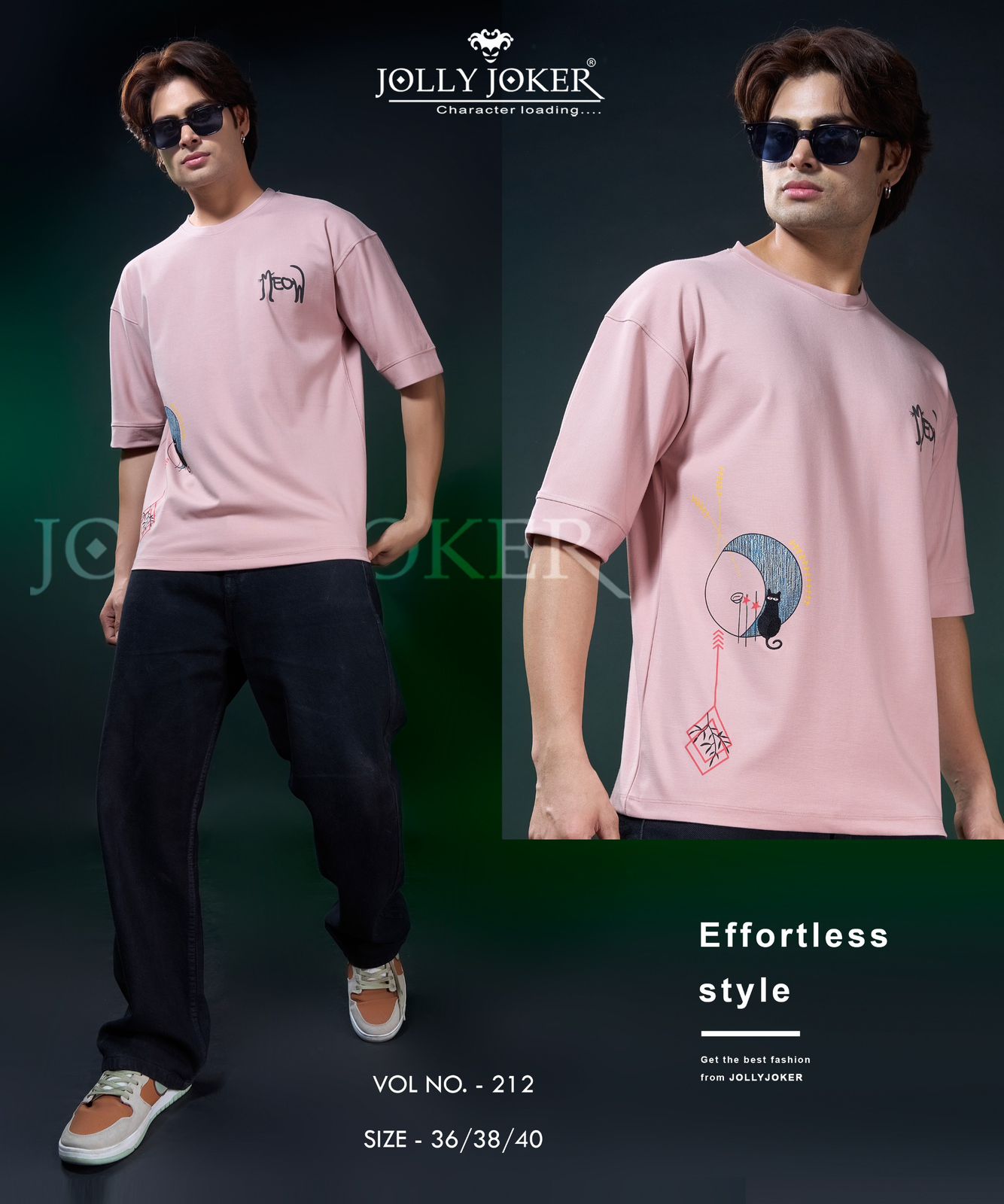 Vol 212 Jolly Joker Tencil Mens Tshirts Supplier