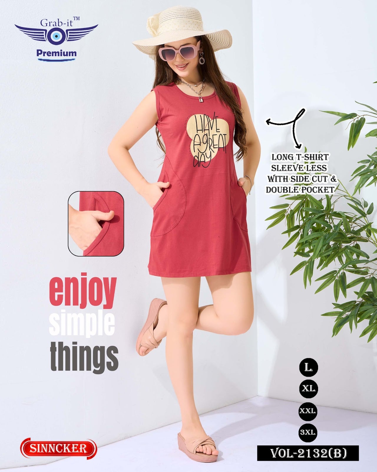 Vol 2132 B Grab It Sinker Women Long Tshirt Exporter Ahmedabad