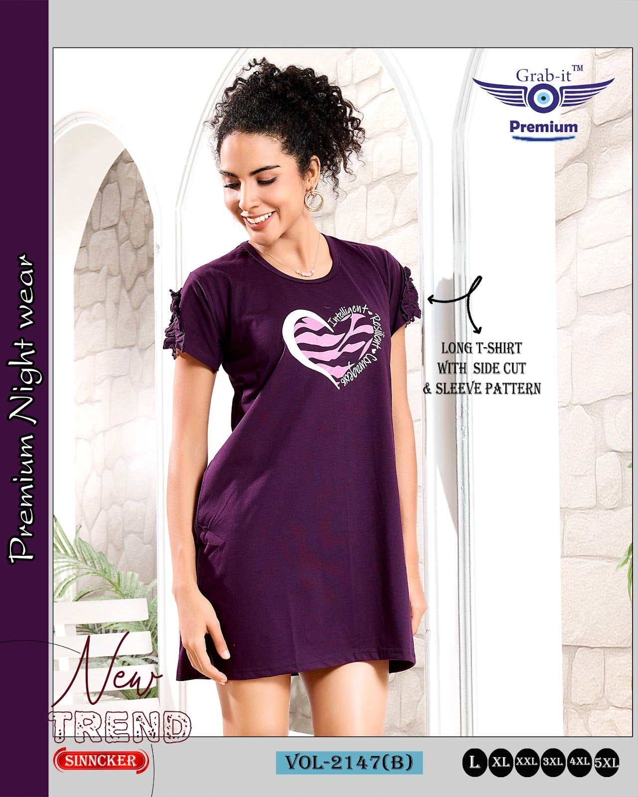 Vol 2147 B Grab It Sinker Women Long Tshirt Wholesaler Gujarat