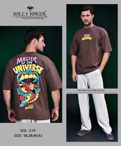 Vol 219 Jolly Joker Cotton Looper Mens Tshirts Wholesaler Ahmedabad