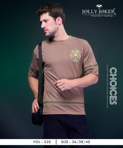 Vol 220 Jolly Joker Tencil Mens Tshirts Exporter Ahmedabad