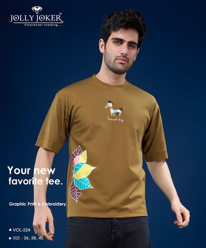 Vol 224 Jolly Joker Tencil Mens Tshirts Supplier Gujarat