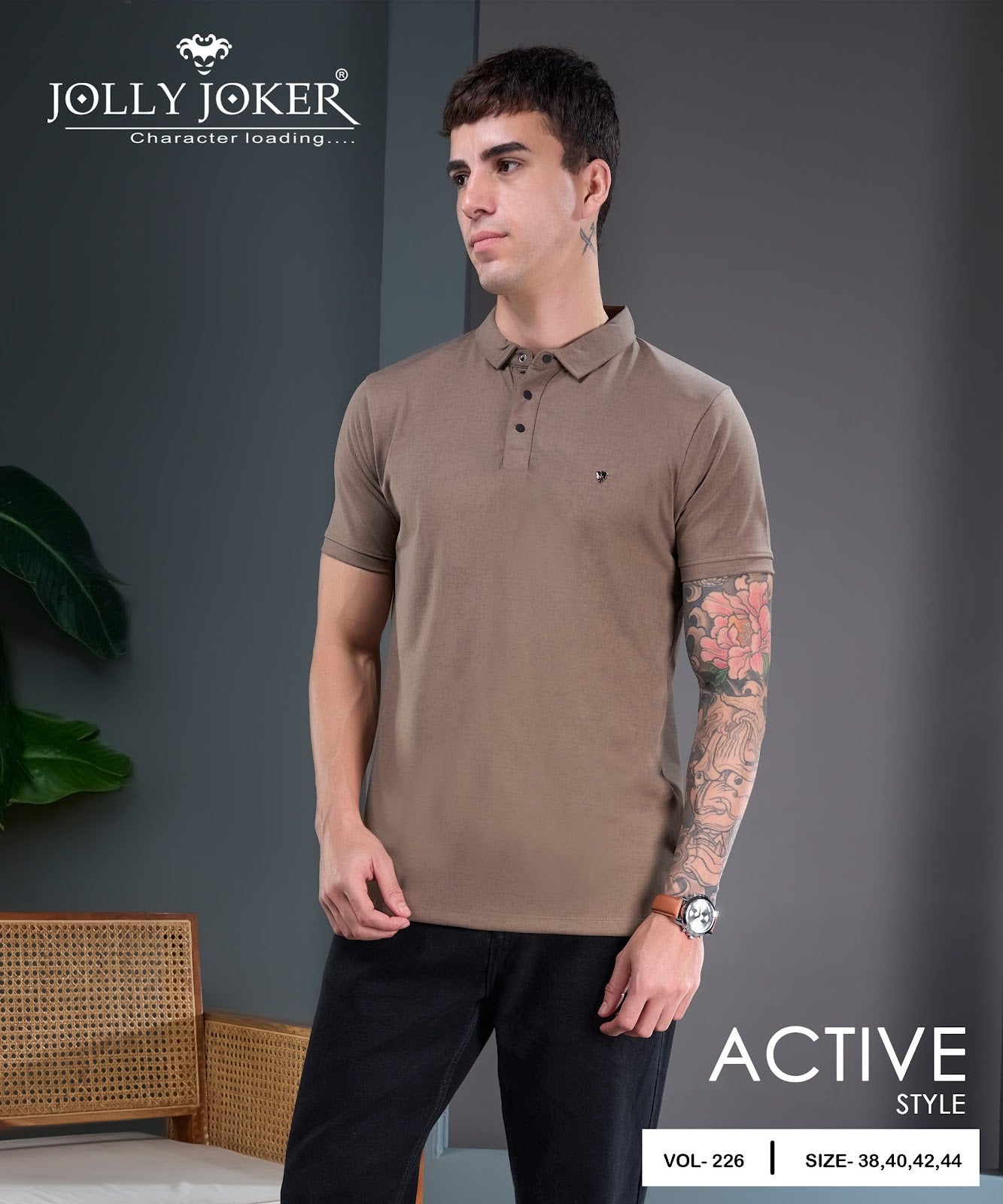 Vol 226 Jolly Joker Imported Mens Tshirts Wholesaler Ahmedabad