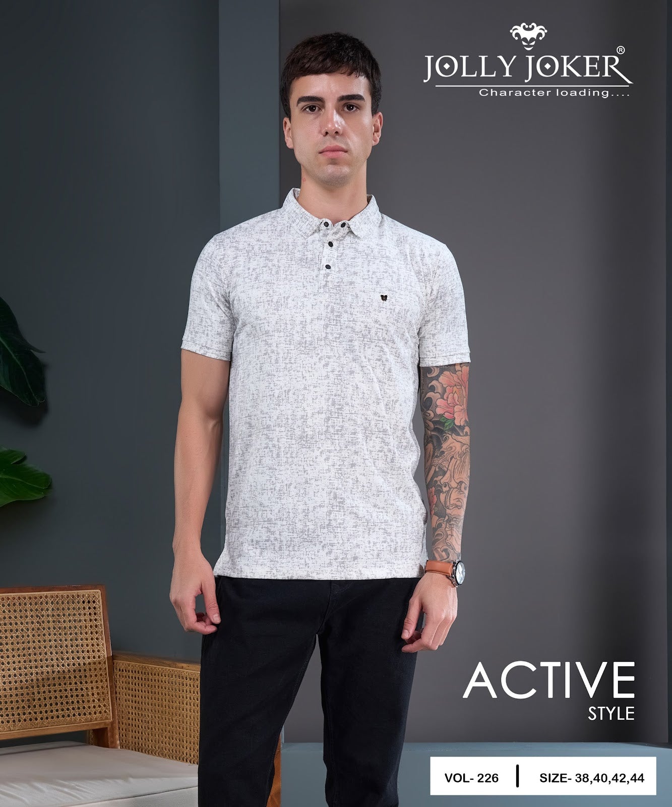 Vol 226 Jolly Joker Imported Mens Tshirts Wholesaler Ahmedabad
