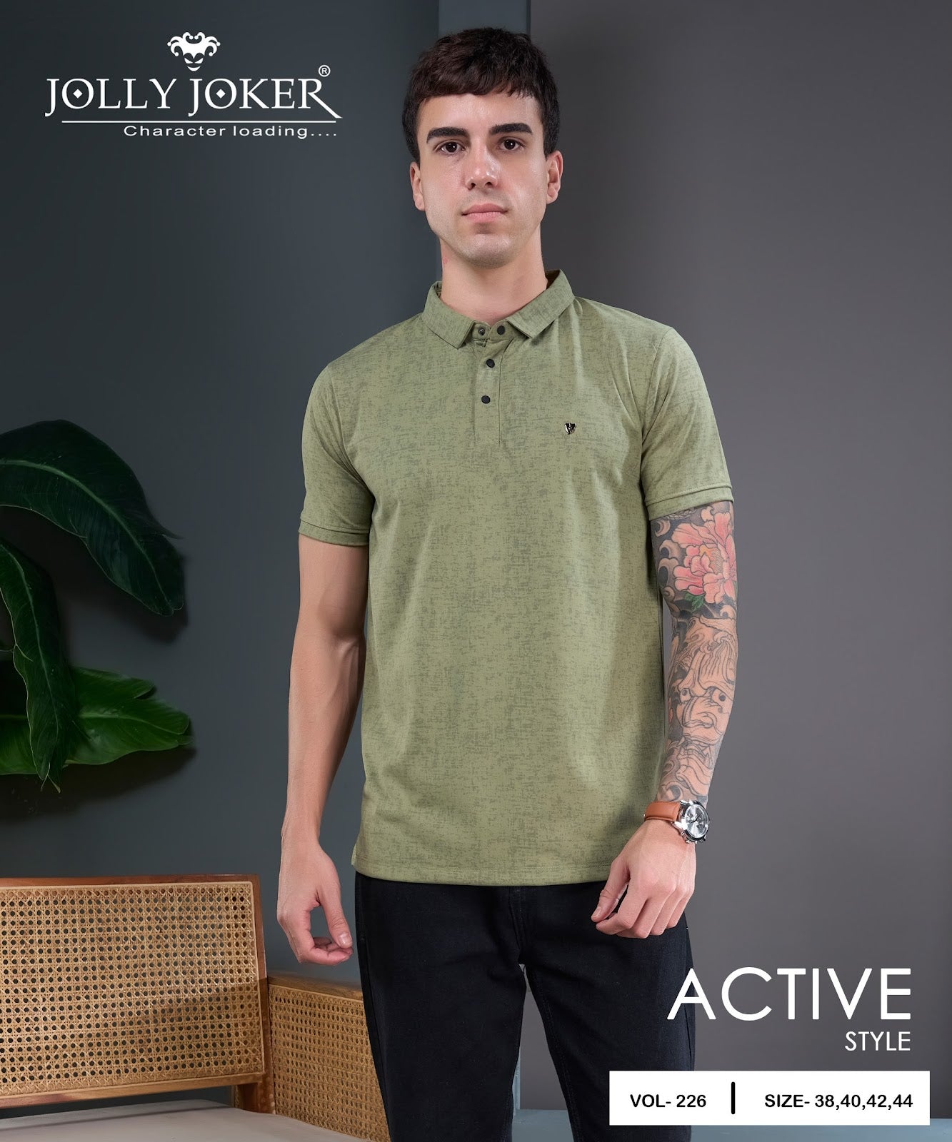 Vol 226 Jolly Joker Imported Mens Tshirts Wholesaler Ahmedabad