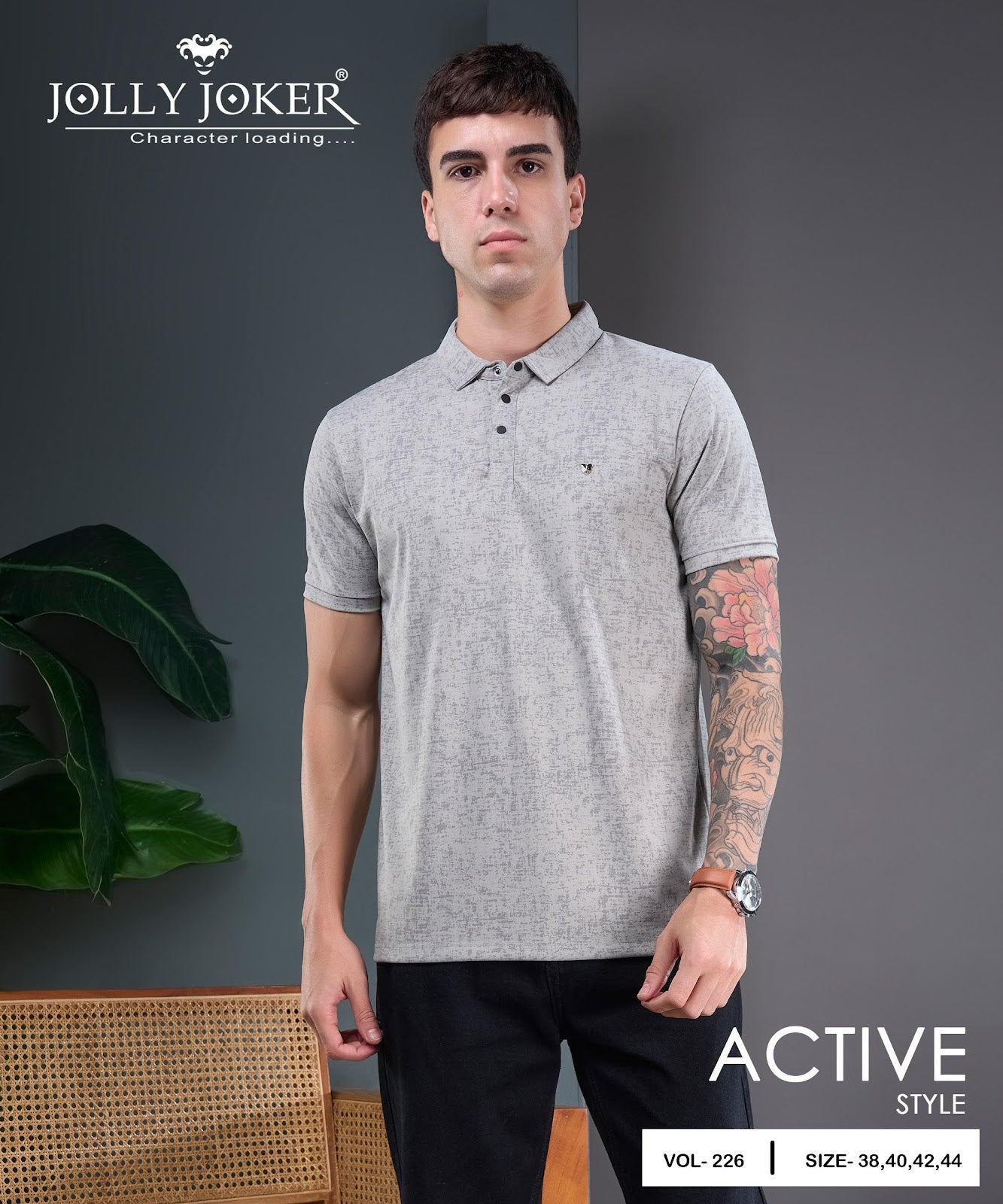 Vol 226 Jolly Joker Imported Mens Tshirts Wholesaler Ahmedabad