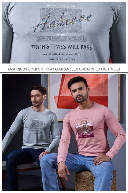 Vol 227 Aquaa Tees Cotton Looper Mens Tshirts Supplier India