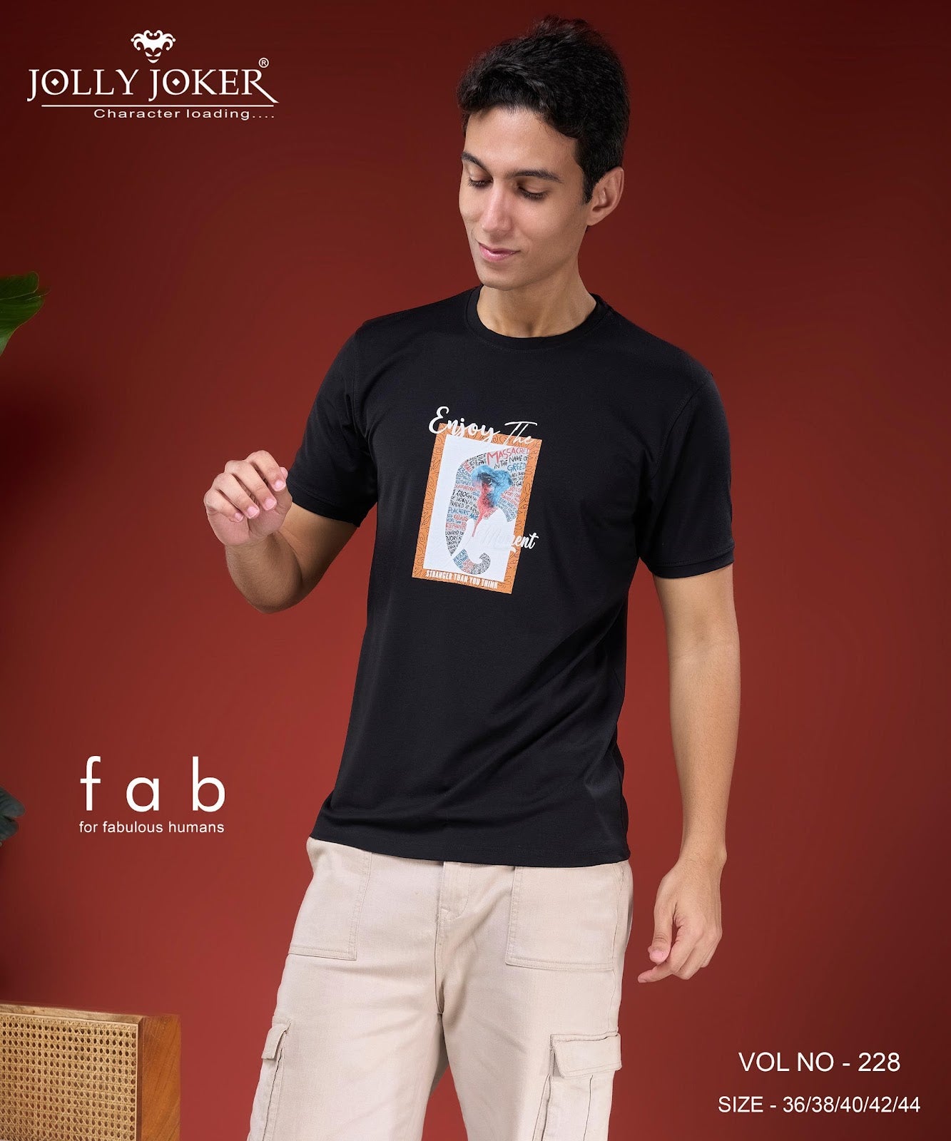 Vol 228 Jolly Joker Tencil Mens Tshirts Wholesale Price